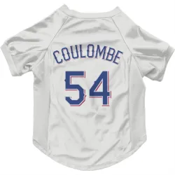 Texas Rangers Danny Coulombe White Pet Jersey for Dog & Cat
