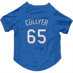 Texas Rangers Gavin Collyer Royal Pet Jersey for Dog & Cat