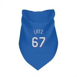 Texas Rangers Jacob Latz Royal Pet Bandana for Dog & Cat