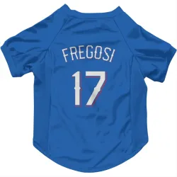 Texas Rangers Jim Fregosi Royal Pet Jersey for Dog & Cat