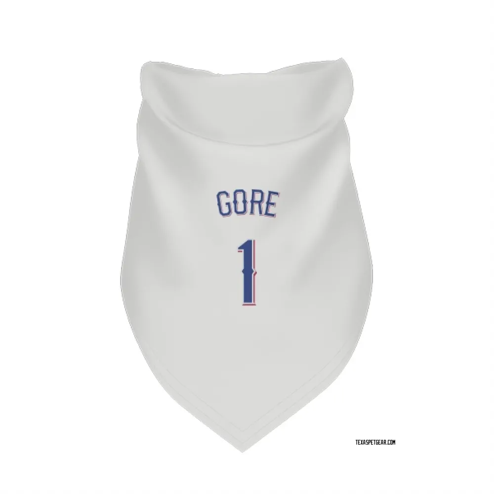 Texas Rangers MacKenzie Gore White Pet Bandana for Dog & Cat