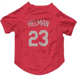 Texas Rangers Michael Helman Red Pet Jersey for Dog & Cat