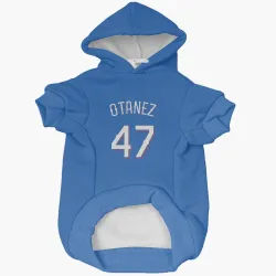 Texas Rangers Michel Otanez Royal Pet Hoodie for Dog & Cat