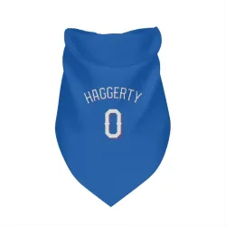 Texas Rangers Sam Haggerty Royal Pet Bandana for Dog & Cat