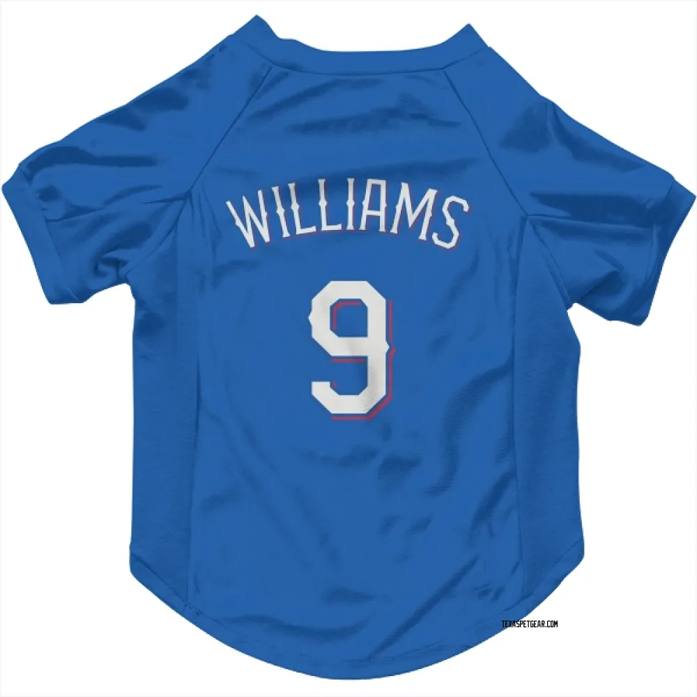 Texas Rangers Ted Williams Royal Pet Jersey for Dog & Cat
