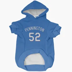 Texas Rangers Walter Pennington Royal Pet Hoodie for Dog & Cat