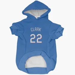 Texas Rangers Will Clark Royal Pet Hoodie for Dog & Cat